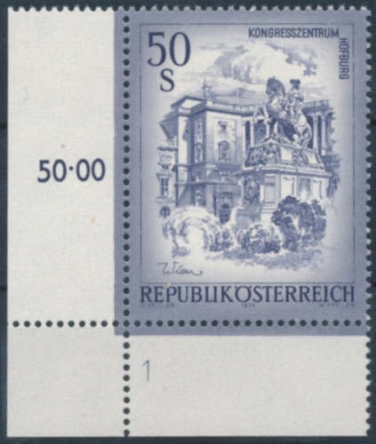 Briefmarke mit Symbolzahl(en)